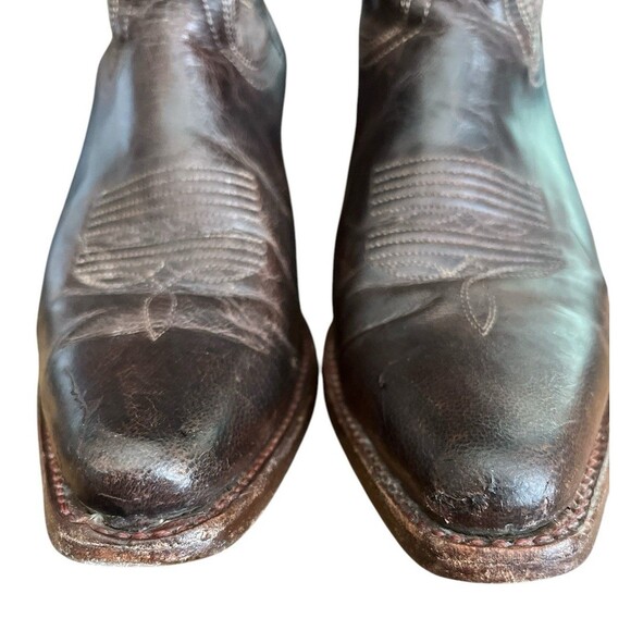 Shyanne Loretta Womens Boots Cowboy Western Leather Brown Size 8-1/2 B - Picture 7 of 11